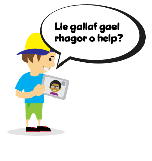 Lle gallaf gael rhagor o help?